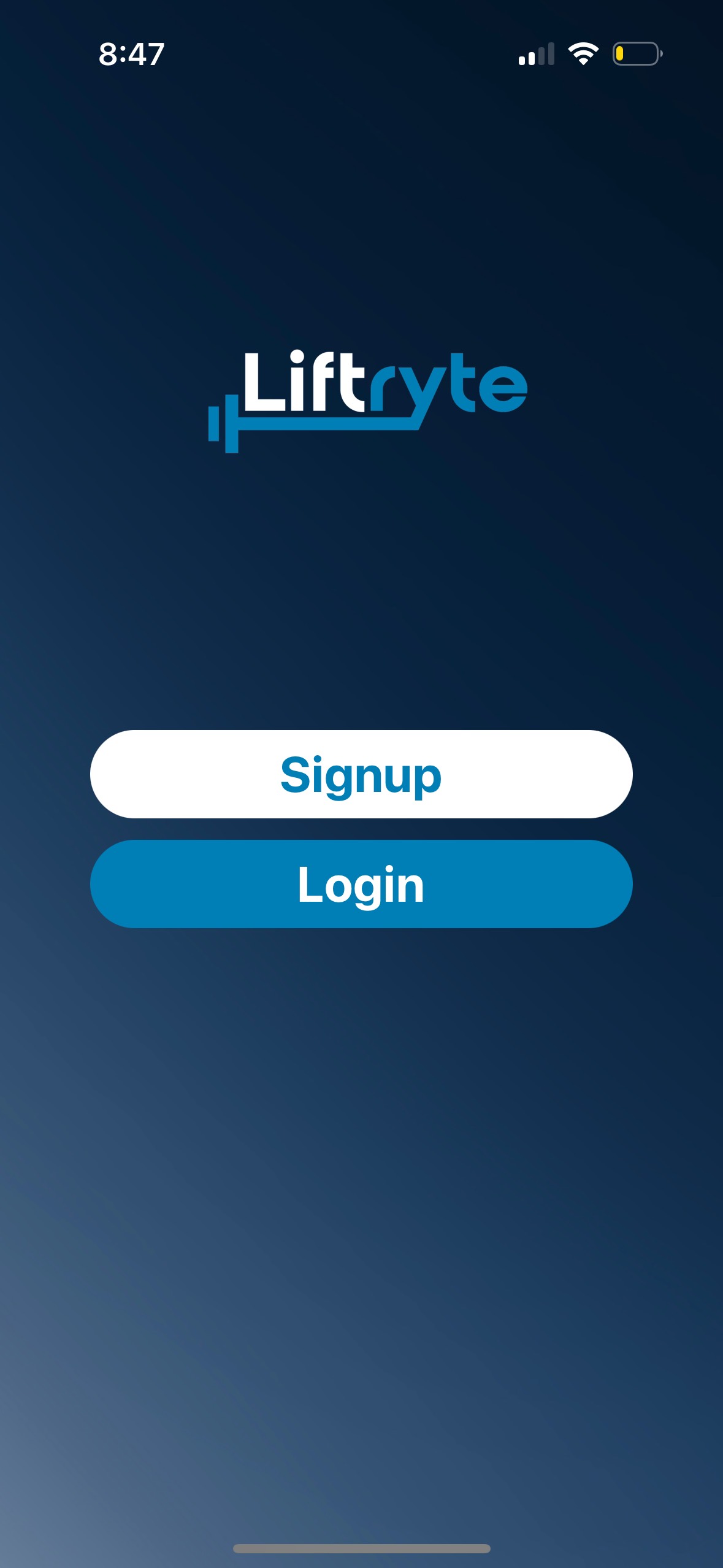 Home Screen